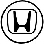 Honda Civic Fuel Cap Logo - Style 2