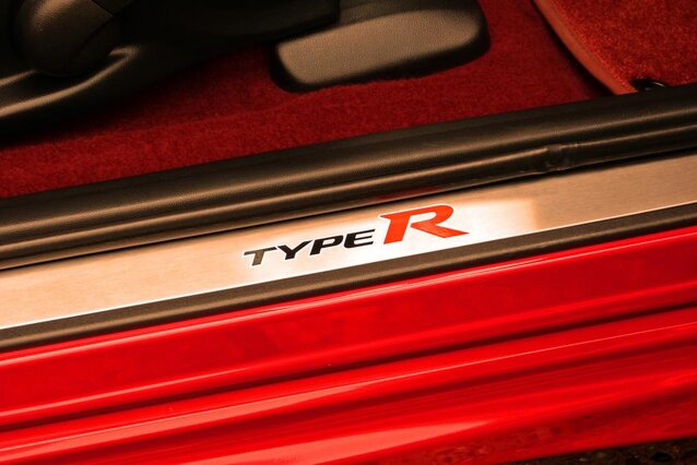 TypeR Metal Door Sill Decals